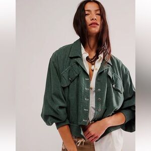 Free People Billy Saddle Jacket M